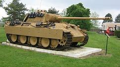 Surviving Panzer V "Panther" Tanks