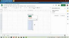 Google Sheets: How to create custom dropdown chips