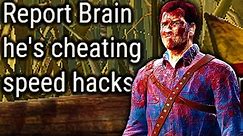 "Report Brain, He's Cheating"