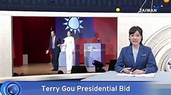 Bribery Claims Dog Terry Gou Campaign's Signature Drive