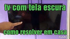 TV COM A TELA APAGADA, COMO RESOLVER EM CASA FACIL .tv de led Philco