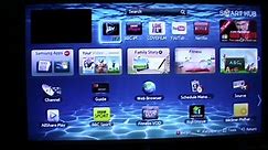 Samsung 6 slim LED Active 3D TV Smart Hub quick review. Class 6710. Home video.
