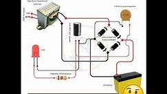 How to Make 12V Battery Charger Circuit Diagram | 12 Volt Battery Charger