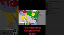 PART 2.Middle East history with kerosene music arabia version. #map #history #middleeast