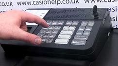 How To Change The Date & Time On The Casio SE-S10 / PCR-T280 Cash Registers