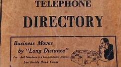 The First Phone Book – Who You Gonna Call?