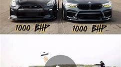 BMW WORLD on Instagram: "BMW M5 1000 HP VS NISSAN GTR 1000HP @officially_gassed #reels #bmw #m5 #vs #nissan #gtr #1000hp"