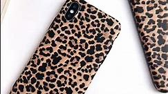 Leopard Case for iPhone 6 6S Classic Luxury Fashion Protective Flexible Soft Rubber Gel Back Cover Shell Casing (Leopard Pattern, iPhone 6/6S)