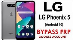 LG Phoenix 5 FRP/Google Lock Bypass (Android 10) without PC Work 100%.