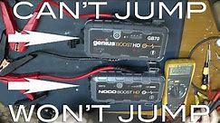 Noco GB70 repairs: one won't jumpstart, the other's completely dead