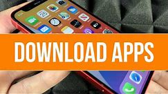 How to Download Apps on iPhone 12 mini
