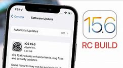 iOS 15.6 RC Released - What's New?