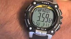 TIMEX® Ironman Data Review