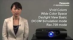 Panasonic PT-RZ470 and PT-RZ370Series LED/Laser-Combined Light Source Projector Introduction
