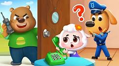 Phone Call from a Stranger | Kids at Home | Kids Cartoon | Sheriff Labrador | BabyBus
