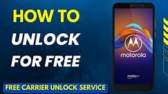 Unlock Motorola Moto E6 Play - How to unlock Motorola Moto E6 Play