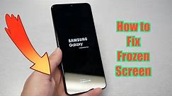 Samsung galaxy A32 How to fix frozen screen