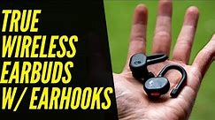 TOP 5: Best True Wireless Earbuds w/ Earhooks 2022 | For Running, Sport and Workouts Outdoor