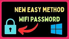 Easy Method to find WiFi Password in Windows 11 23H2