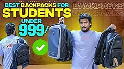 These Backpacks Make You STANDOUT 😎 | College Backpacks Under 999/- (with links 🔗)