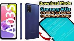 Download Mode Samsung Galaxy A03s - SM-A037F, SM-A037M, SM-A037G, SM-A037U & Use Odin Mode