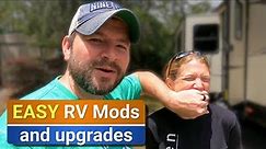 20 Easy DIY RV mods and Upgrades
