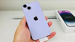 iPhone 14 PURPLE Unboxing & First Impression!