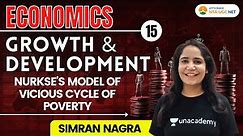 UGC NET 2021 | Growth & Development (Nurkse's Model of Vicious Cycle of Poverty) by Simran Nagra