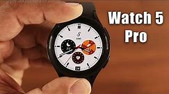 Samsung Galaxy Watch 5 Pro - Unboxing, Setup, Features and Review