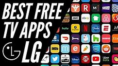 Free TV Apps for LG Smart TV