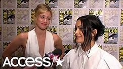 Comic-Con 2018: 'Riverdale's' Lili Reinhart & Camila Mendes On More B&V, Season 3 | Access