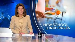 New school lunch rules announced