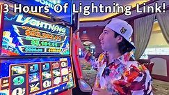 Over 3 Hours Of Lightning Link Slot Spins And Wins!