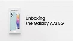 Galaxy A73 5G: Official Unboxing | Samsung