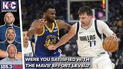 Mavs/Warriors: Were you happy with the effort level in a loss?