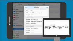 How to set up email on an iPad | 123-reg Support