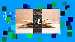 Full version  The 1619 Project: A Critique  Best Sellers Rank : #2