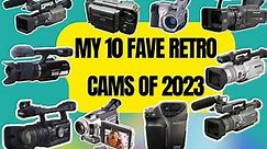 My Top 10 Favorite Retro Camcorders Of 2023