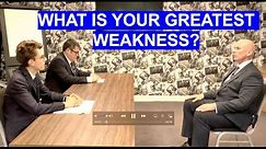 WHAT IS YOUR GREATEST WEAKNESS? Interview Question & EXAMPLE ANSWERS!