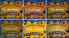 Columbia Color Rhapsodies Compilation 1937 - 1940