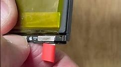 Part 2 iPhone SE BMS Transfer to New Battery #shorts