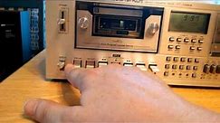 Sharp Computer-Controlled RT-3388A cassette recorder