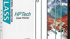 HPTech (2 Pack) Designed For Samsung Galaxy A21 Tempered Glass Screen Protector, Easy to Install, Anti Scratch, Bubble Free, Case Friendly