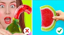 COOL FOOD HACKS FOR REAL FOODIES! || Yummy Kitchen Hacks By 123 GO Like!