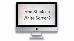 My Mac Won't Start or Boot: How To Fix White Screen