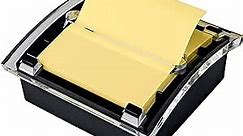 Post-it Pop-up Notes Dispenser, 3x3 in, Black Base Clear Top (DS330-BK)