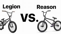 BMX Bike Comparison: Mongoose Legion L500 vs. Wethepeople Reason | Dougsterbob