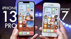 iPhone 13 Pro Vs iPhone 7! (Comparison) (Review)