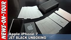 iPhone 7 Plus Unboxing | Jet Black 256GB [4k Video] | + Duo Guard Slim Fit Cover | Apple
