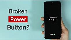 Turn on Samsung A12 / A13 Without Power Button | Broken Power Button